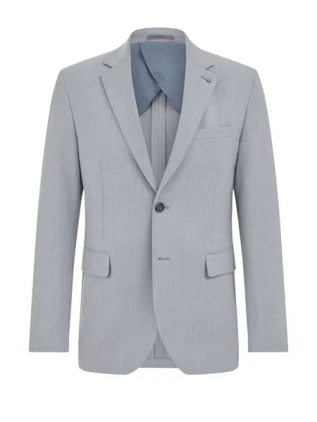 WE Fashion Sacou Business deschis gri