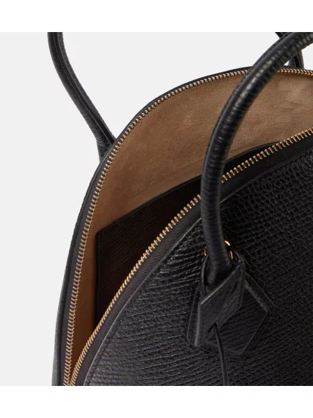 Geanta de piele Alaïa din piele negru