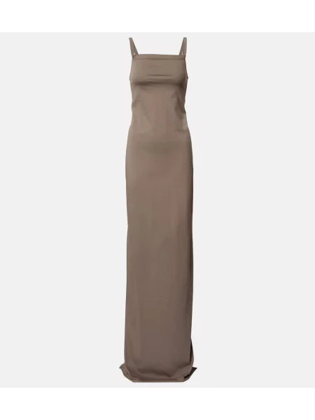 Rochie maxi Rick Owens de costum gri