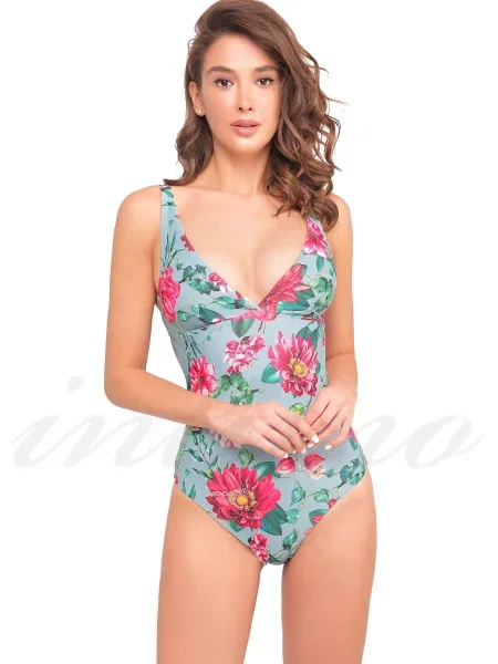 Купальник слитный без чашки