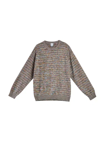 Sweter Paul Smith skórzany czarny