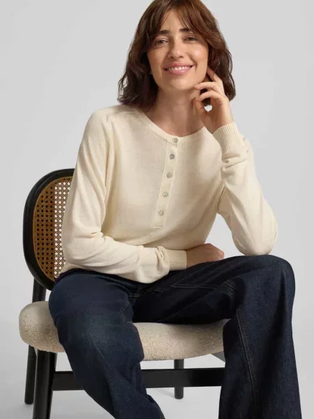 Koszulka henley z listwą guzikową Jake*s Casual