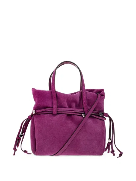 Geantă shopper Kate Spade din piele de căprioară violet