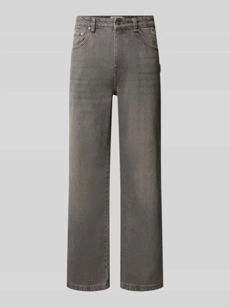 Jeansy o kroju straight fit w efekcie znoszenia Reternity