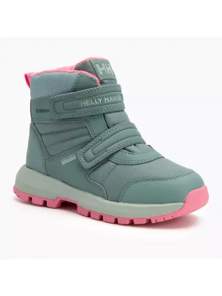 Śniegowce dziecięce Helly Hansen Jk Bowstring Boot HT cactus/ green mist zielone