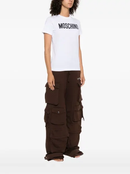 Tricou Moschino cu imagine alb