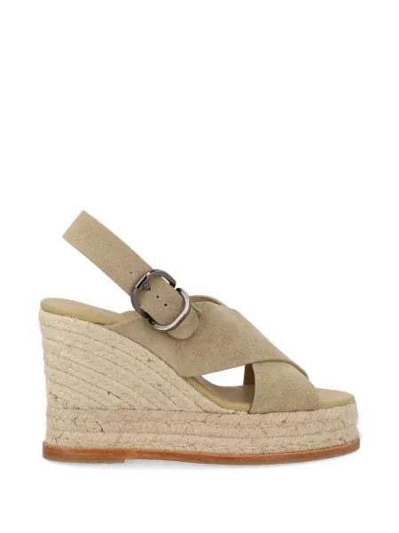 Espadrile Castaner cu pană cu cataramă