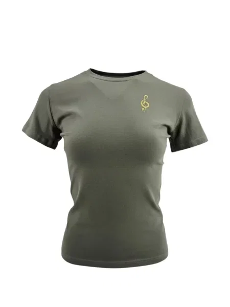 Tricou Madison.maison cu decolteu rotund verde