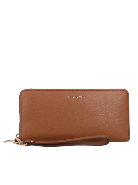 Portfel Michael Kors skórzany brązowy