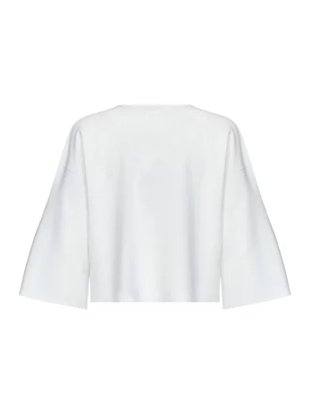 Lniana bluzka Max Mara biała