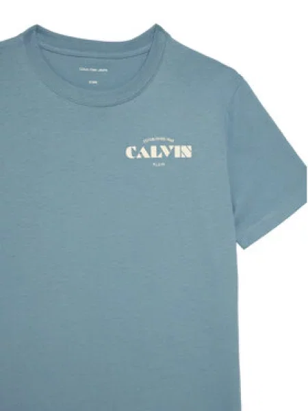 Calvin Klein Póló Small Chest kék