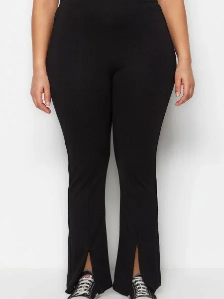 Trendyol Curve Pantaloni negru