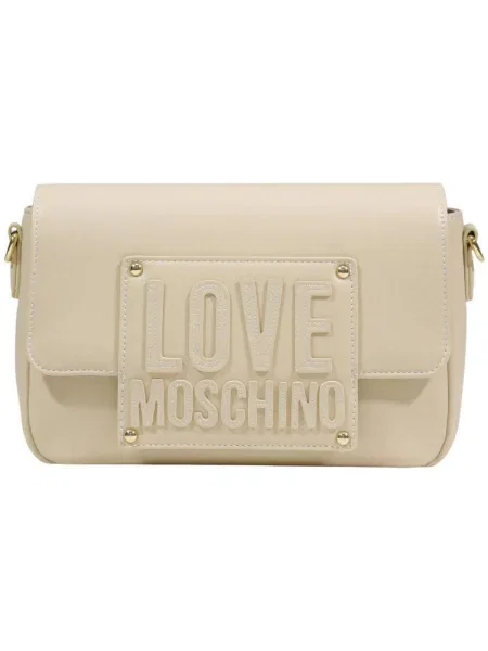 Geantă Love Moschino alb