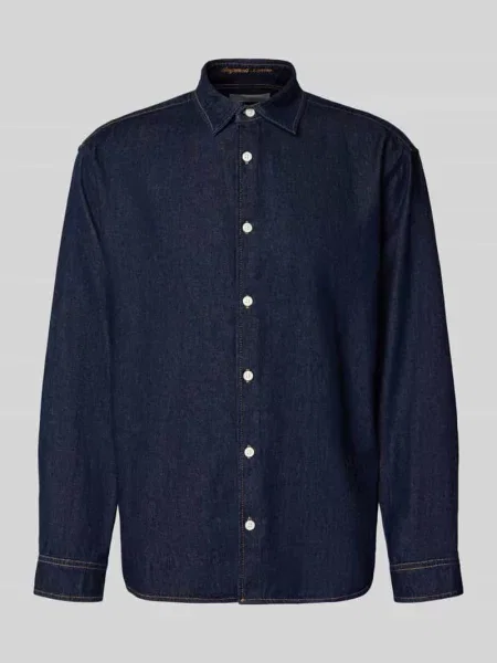 Koszula jeansowa o kroju regular fit z kołnierzykiem typu kent model NORREBRO' Jack & Jones