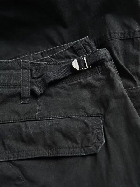 Reserved Карго прямого крою чорний