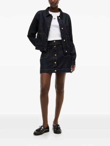 Geacă de blugi Tommy Hilfiger albastru