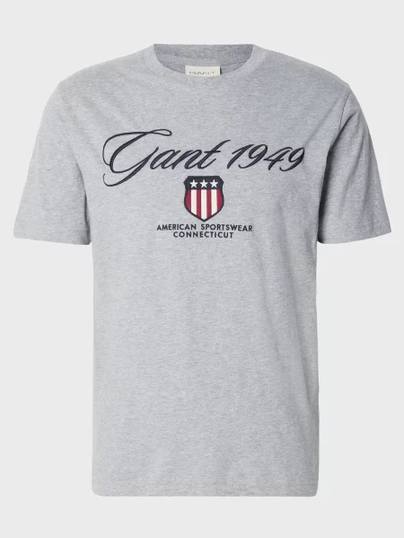 Футболка Gant сіра