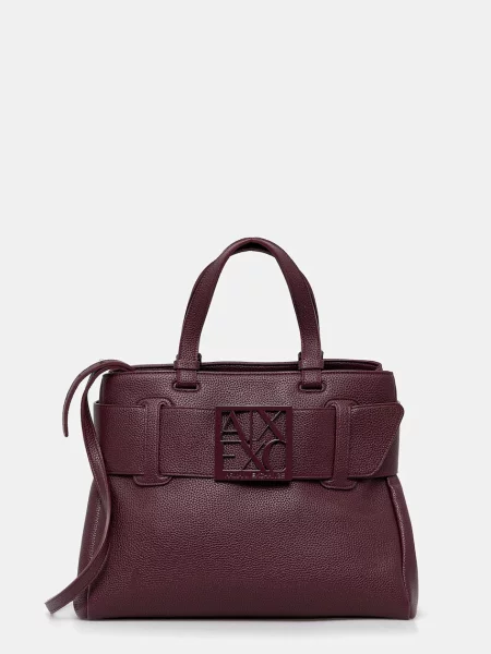 Torba podróżna Armani Exchange czerwona