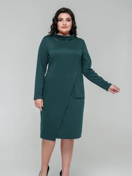 Сукня міді All Posa смарагдовий