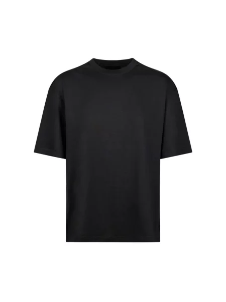 Koszulka Dondup z dżerseju czarna