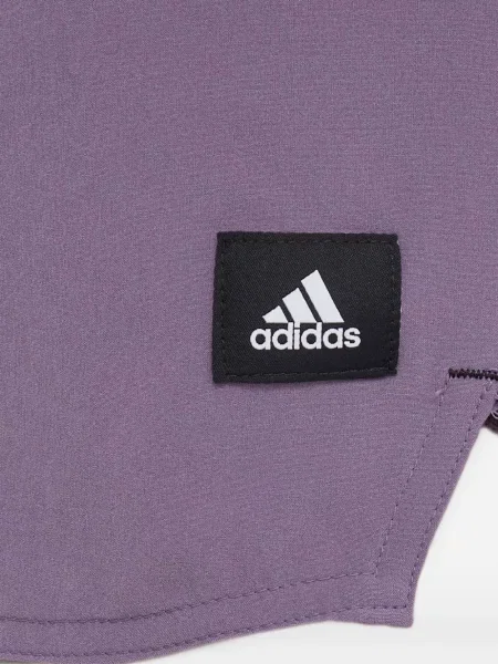 Csíkos tornaterem rövidnadrág Adidas nyomtatás kék