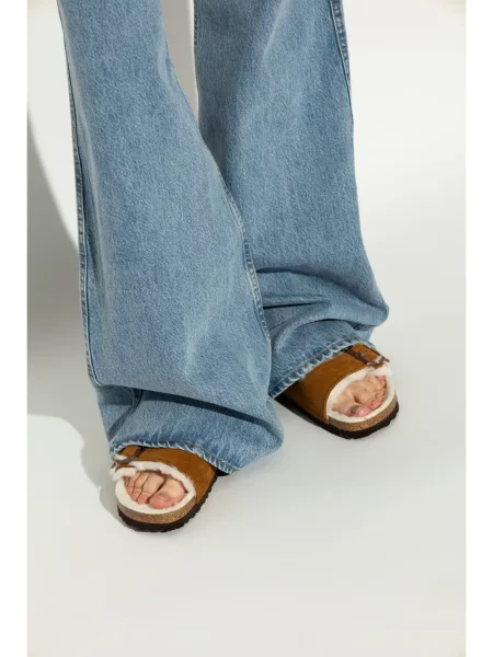 Σανδάλια Birkenstock σουέντ καφέ
