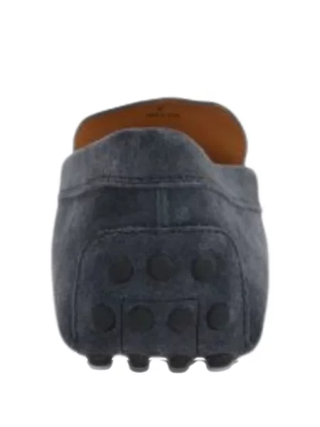 Pantofi loafer Tod's din piele de căprioară albastru