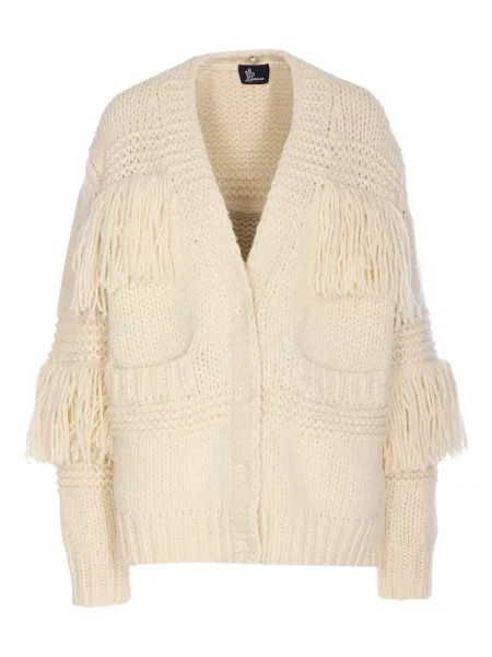 Cardigan Moncler Grenoble cu franjuri