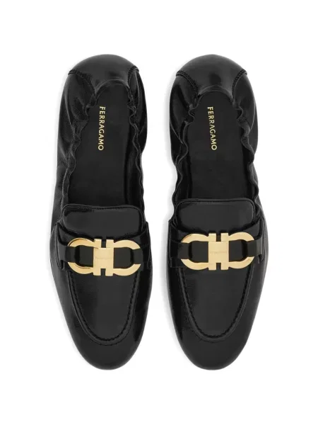 Pantofi loafer Ferragamo din piele negru