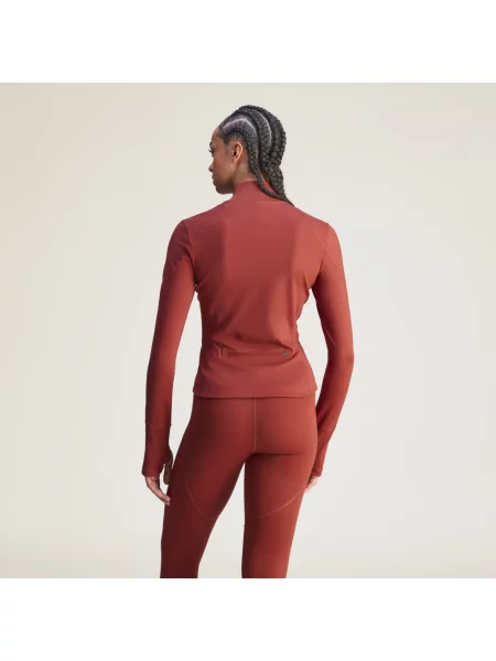 Tréninková bunda adidas by Stella McCartney hnědá