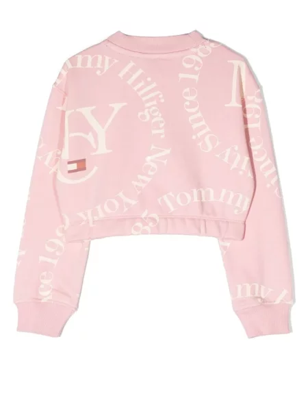 Bluza nierozpinana dziecięca Tommy Hilfiger różowa