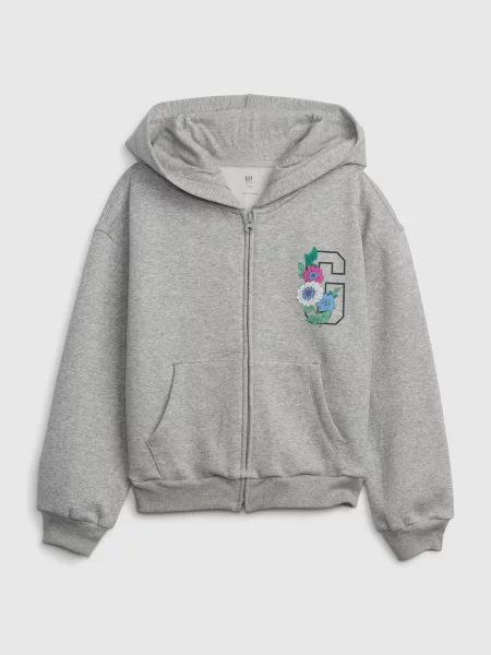 Bluza Gap w kwiatki szara