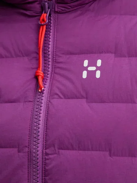 Пуховик Haglofs фиолетовый