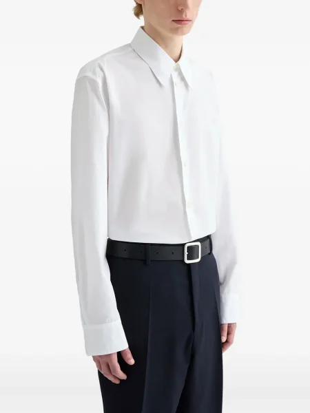 Cămașă Jil Sander lungă alb