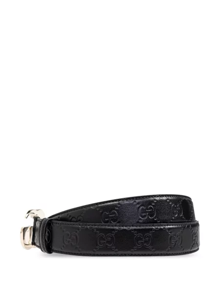 Cu centură curea Gucci negru