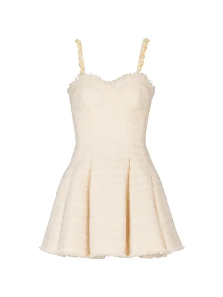 Sukienka mini Balmain biała