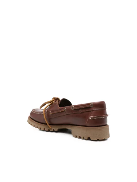 Półbuty Sebago skórzane brązowe