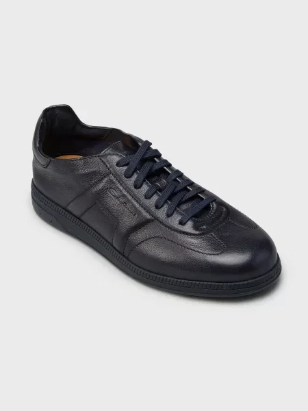 Кроссовки Santoni синие