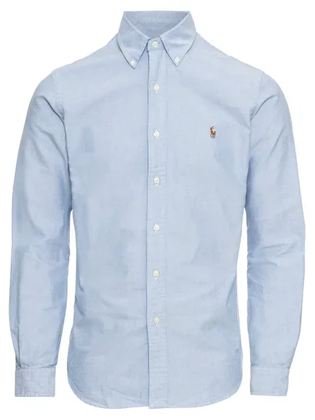 Polo Ralph Lauren Cămașă Core Replen Albastru celest alb