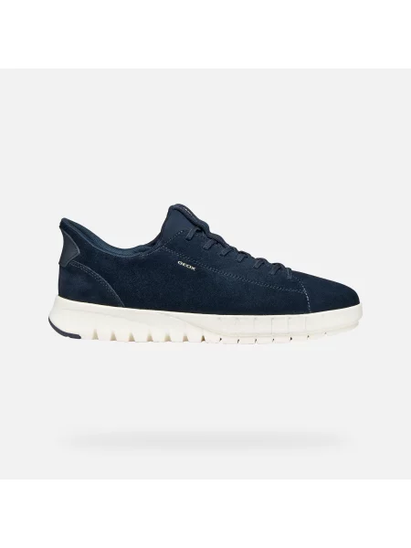 Sneakerși Geox albastru