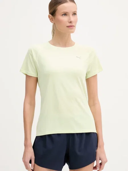 Puma t-shirt treningowy zielona
