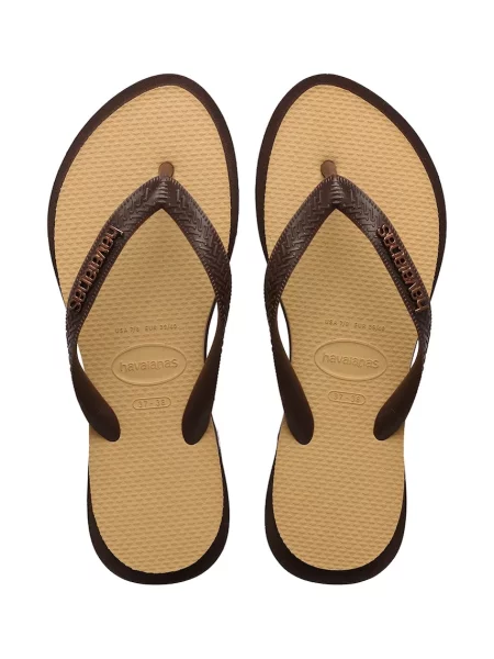 Top Havaianas beżowy