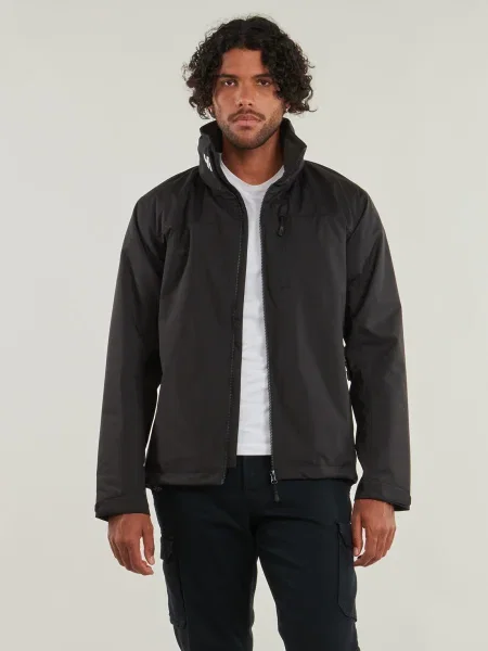 Jachetă cu glugă Helly Hansen cu glugă negru