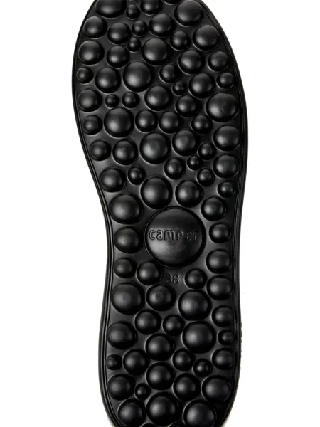 Кожени маратонки Camper черно