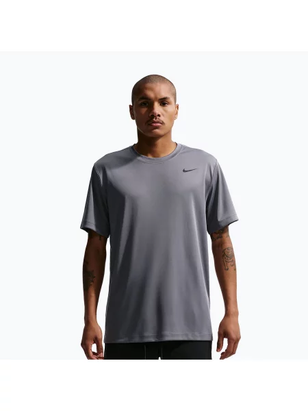 Tricou de antrenament bărbați Nike Dri-FIT Training T-Shirt smoke grey/black negru