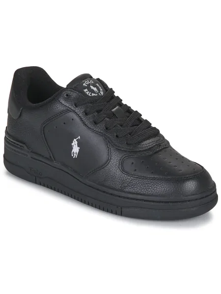 Sportcipő Polo Ralph Lauren Masters Crt Black/Black/White Pp fekete