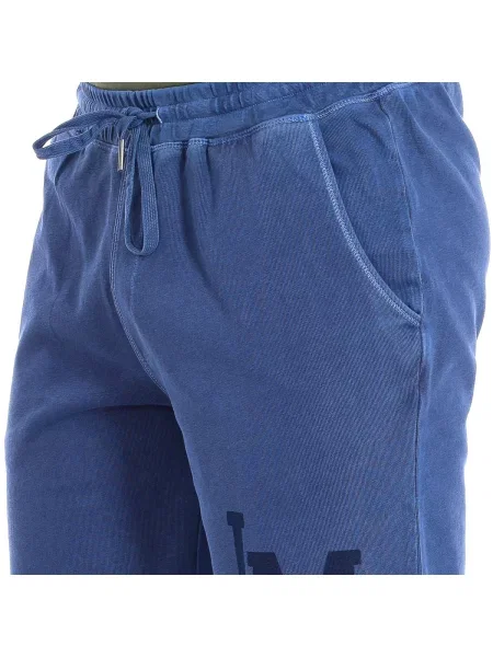 Pantaloni La Martina albastru