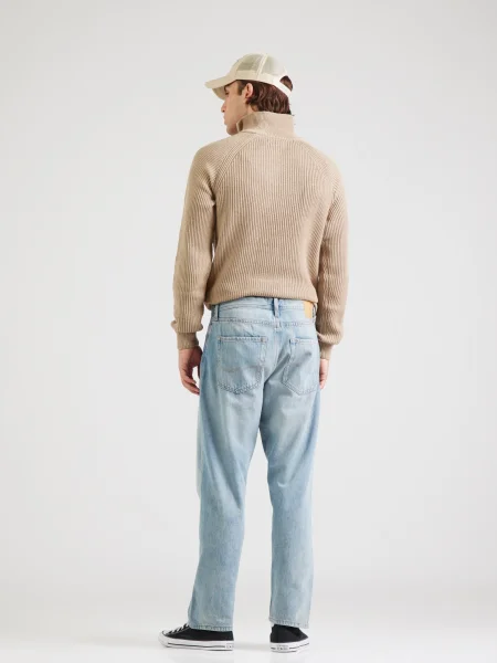 JACK & JONES Džínsy JJIEddie JJOriginal svetlomodrá