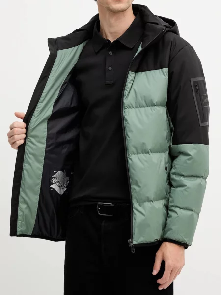 Пуховик Boss Green зеленый