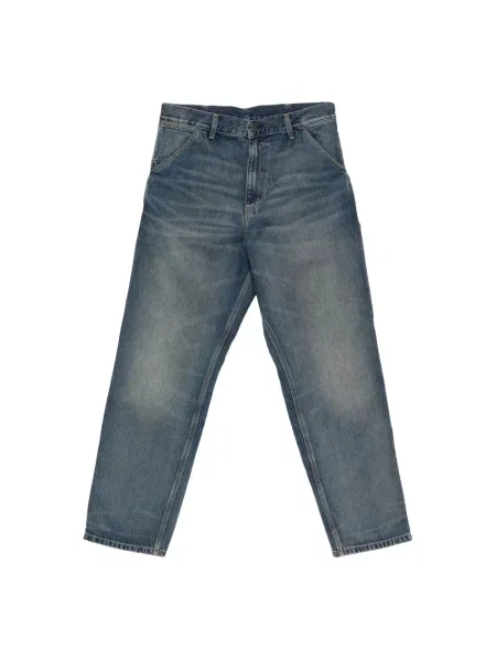 Jeansy Carhartt Wip niebieskie
